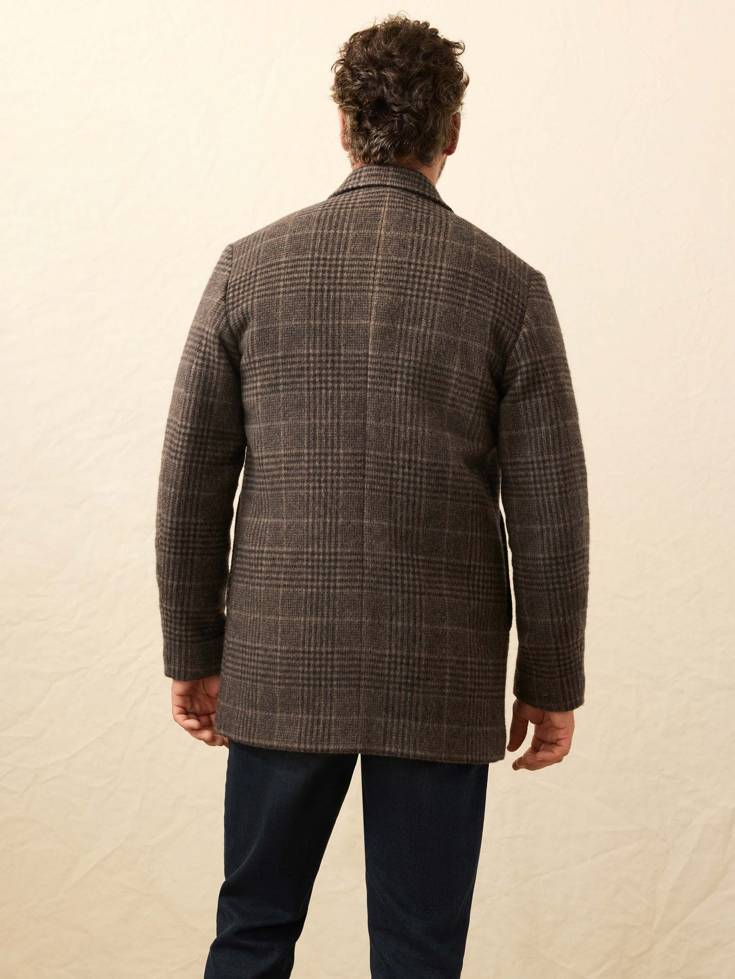 Lighthouse Jacket - Grey Waves Plaid