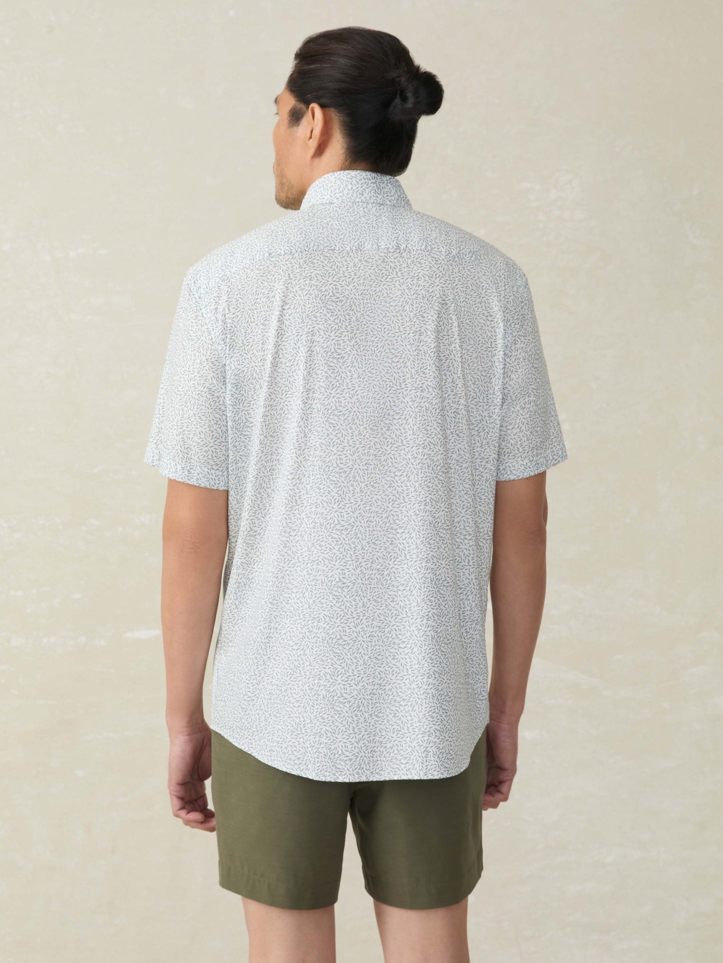 Short-Sleeve Movement™ Monterey Shirt - Sage Grove Foliage