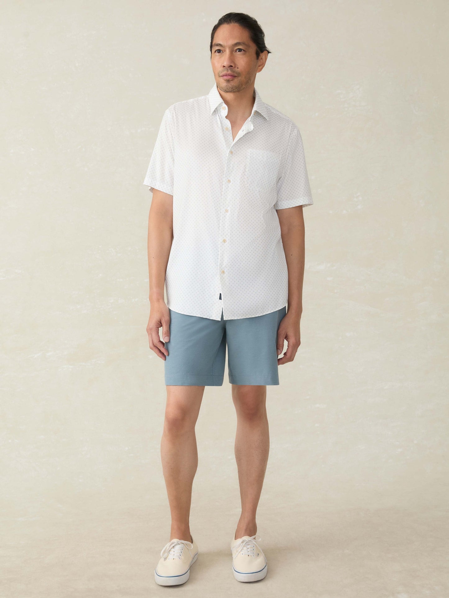 Short-Sleeve Movement™ Monterey Shirt - Mist Sunburst