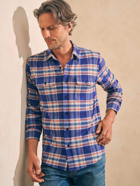 Navy Skyline Plaid