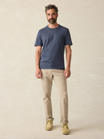 Sunwashed Pocket Tee - Dune Navy