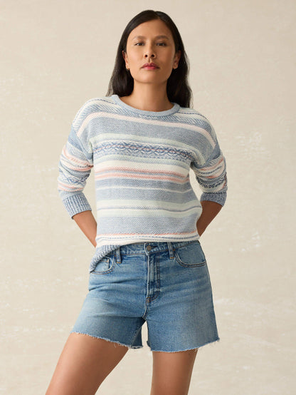 Organic Cotton Denim Short - Lakewood Wash
