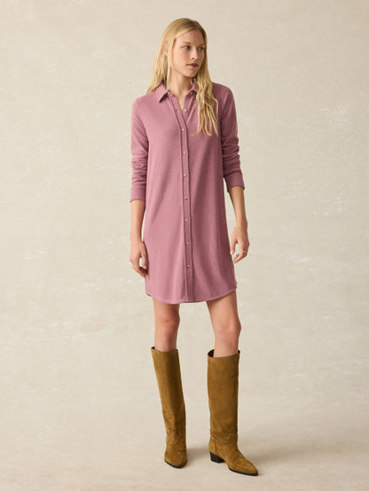 Legend™ Sweater Dress - Rose Twill