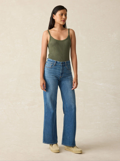 Pacific Pointelle Tank - Beetle