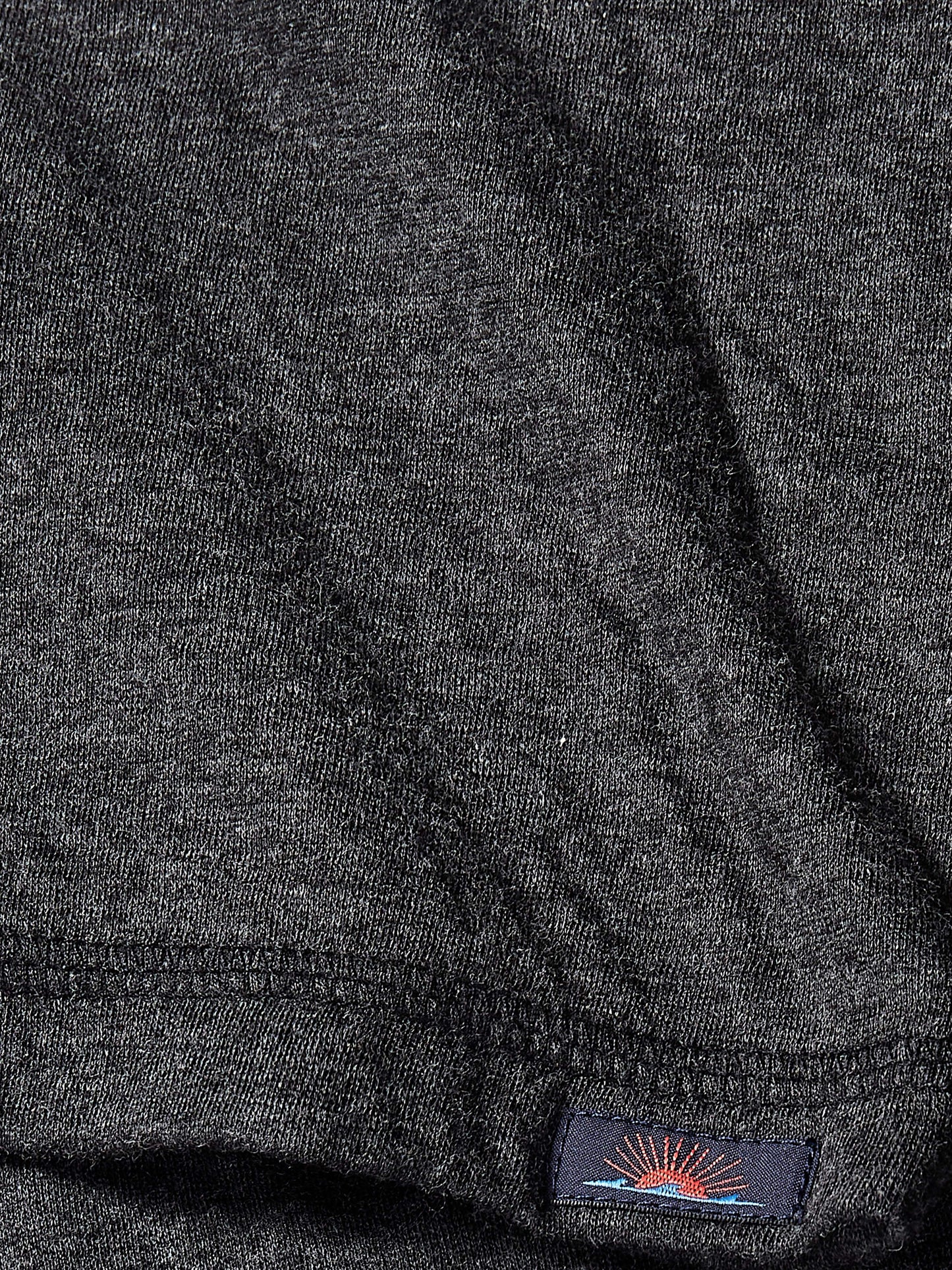 Long-Sleeve Cloud Henley - Charcoal Heather