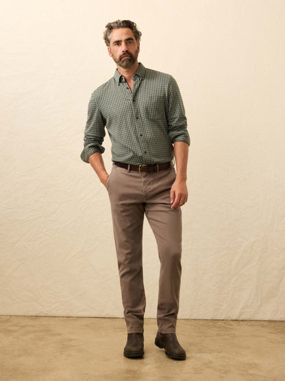 Coastline Stretch Chino - Alpine Brown