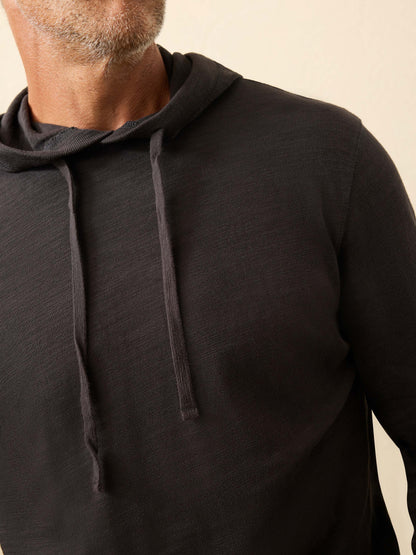Sunwashed Midweight Organic Hoodie - Ridge Black