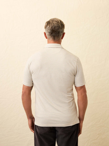 Short Sleeve Movement™ Polo Shirt - Logan Creek Stripe