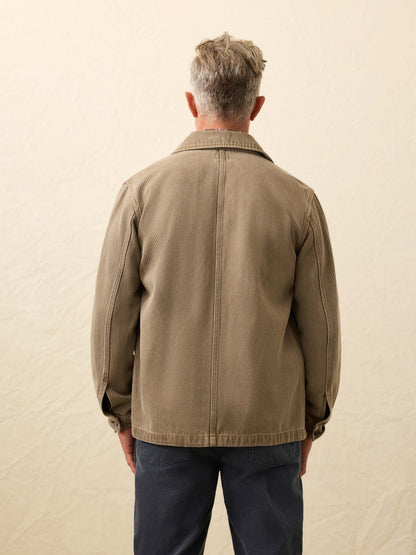 High Ridge Twill Studio Jacket - Almond Hill Wash