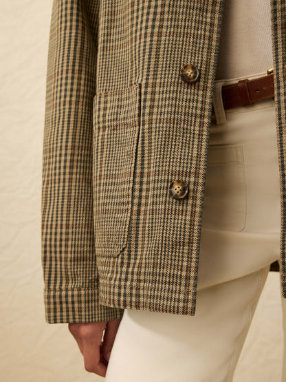 High Ridge Twill Studio Jacket - Wildwood Plaid