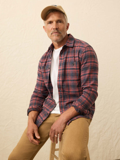 Heirloom Portuguese Flannel Shirt- Porto Covo Plaid