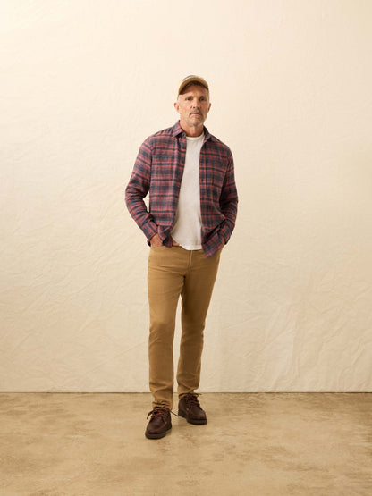 Heirloom Portuguese Flannel Shirt- Porto Covo Plaid