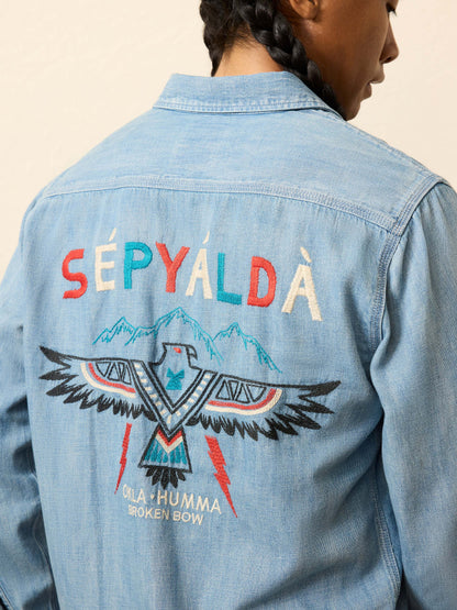 Steven Paul Judd Thunderbird Denim Workshirt - Rainy Mountain Wash