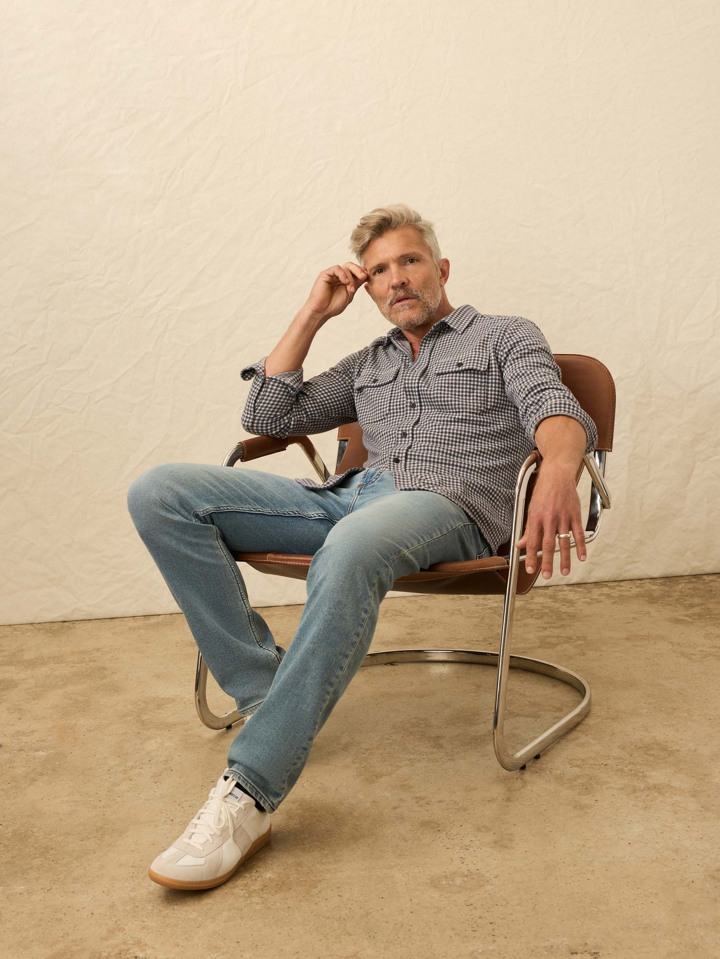 Legend™ Sweater Shirt - Encinitas Gingham