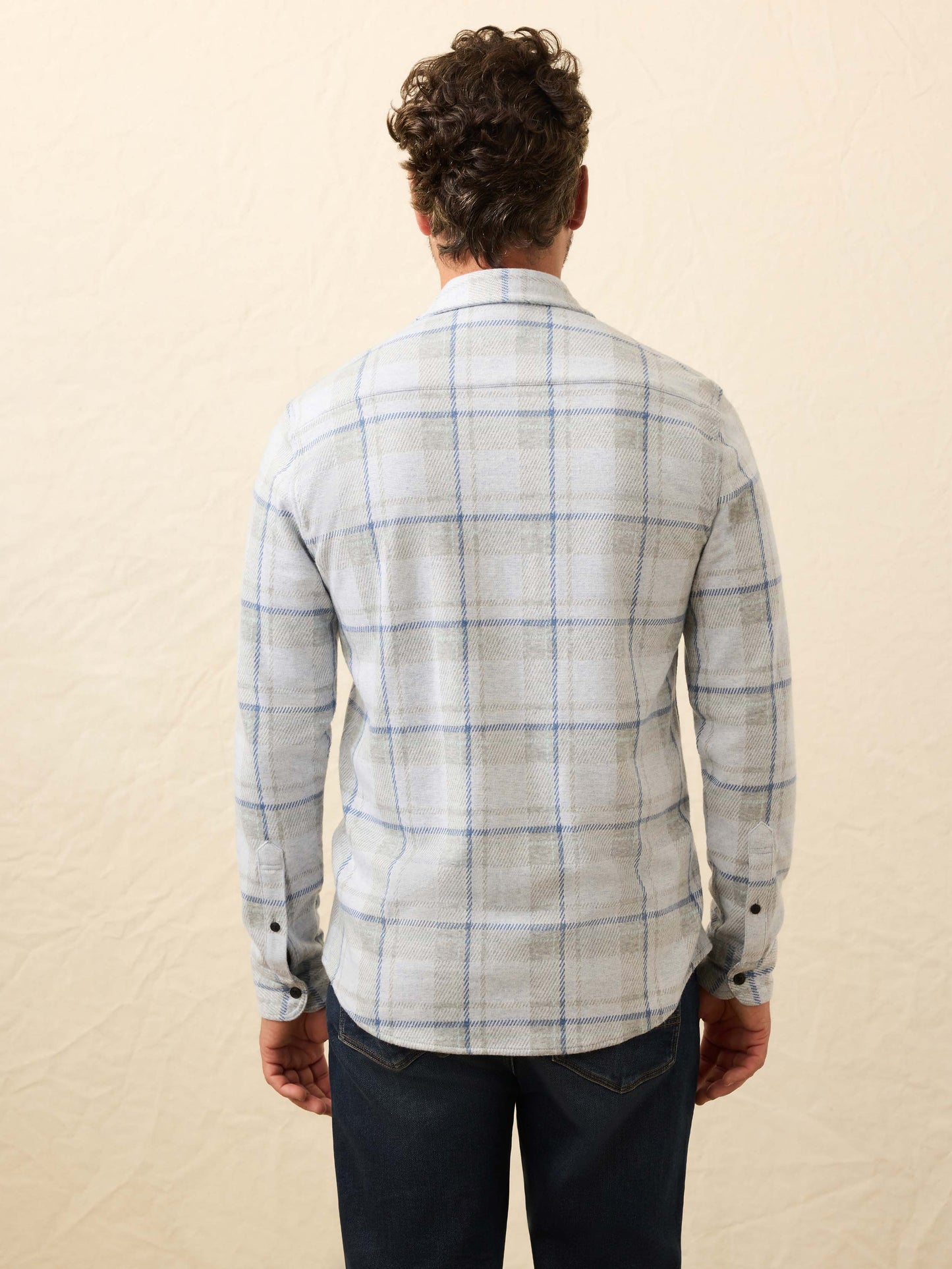 Legend™ Sweater Shirt - Maine Sky Plaid