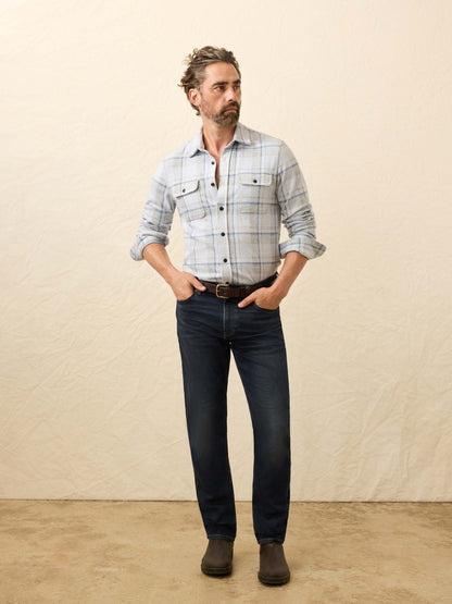 Legend™ Sweater Shirt - Maine Sky Plaid