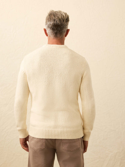 Heirloom Crewneck Sweater - Bone