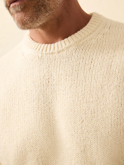 Heirloom Crewneck Sweater - Bone