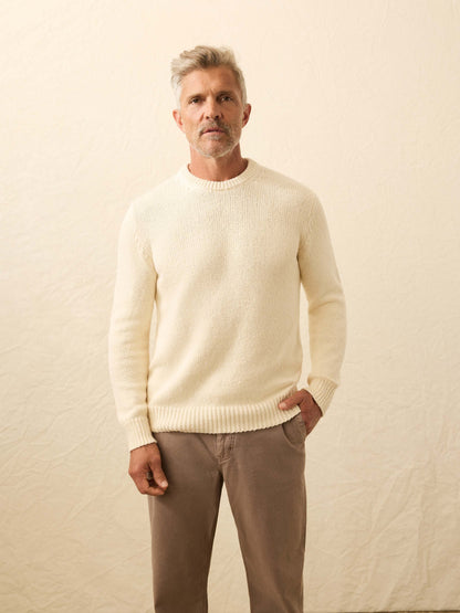 Heirloom Crewneck Sweater - Bone