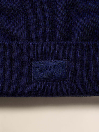 Faherty Essential Beanie - Navy