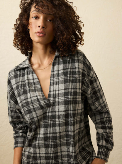 Legend™ Sweater Hudson Dress - Silver Lake Plaid