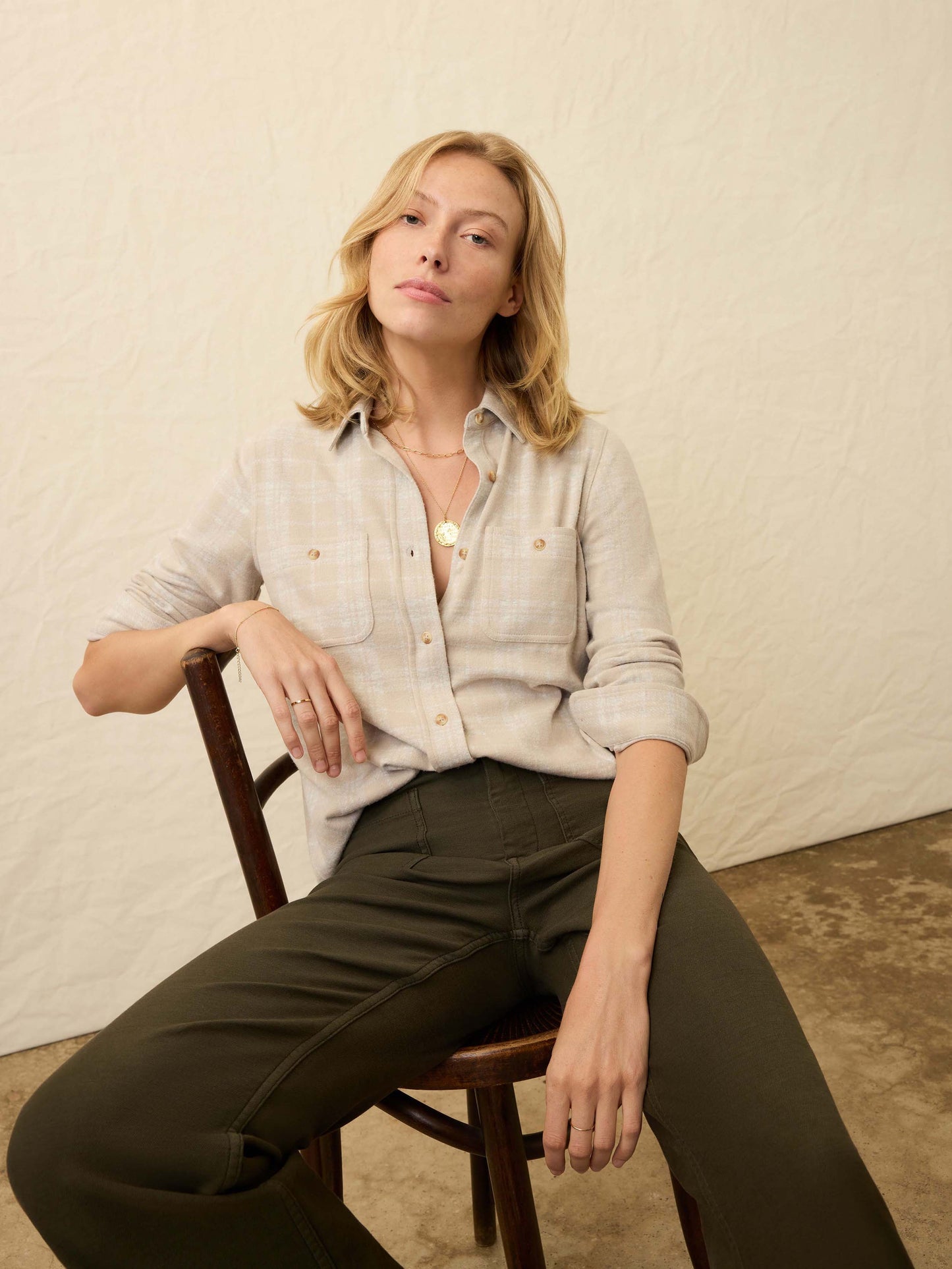 Legend™ Sweater Shirt - Desert Plains Plaid