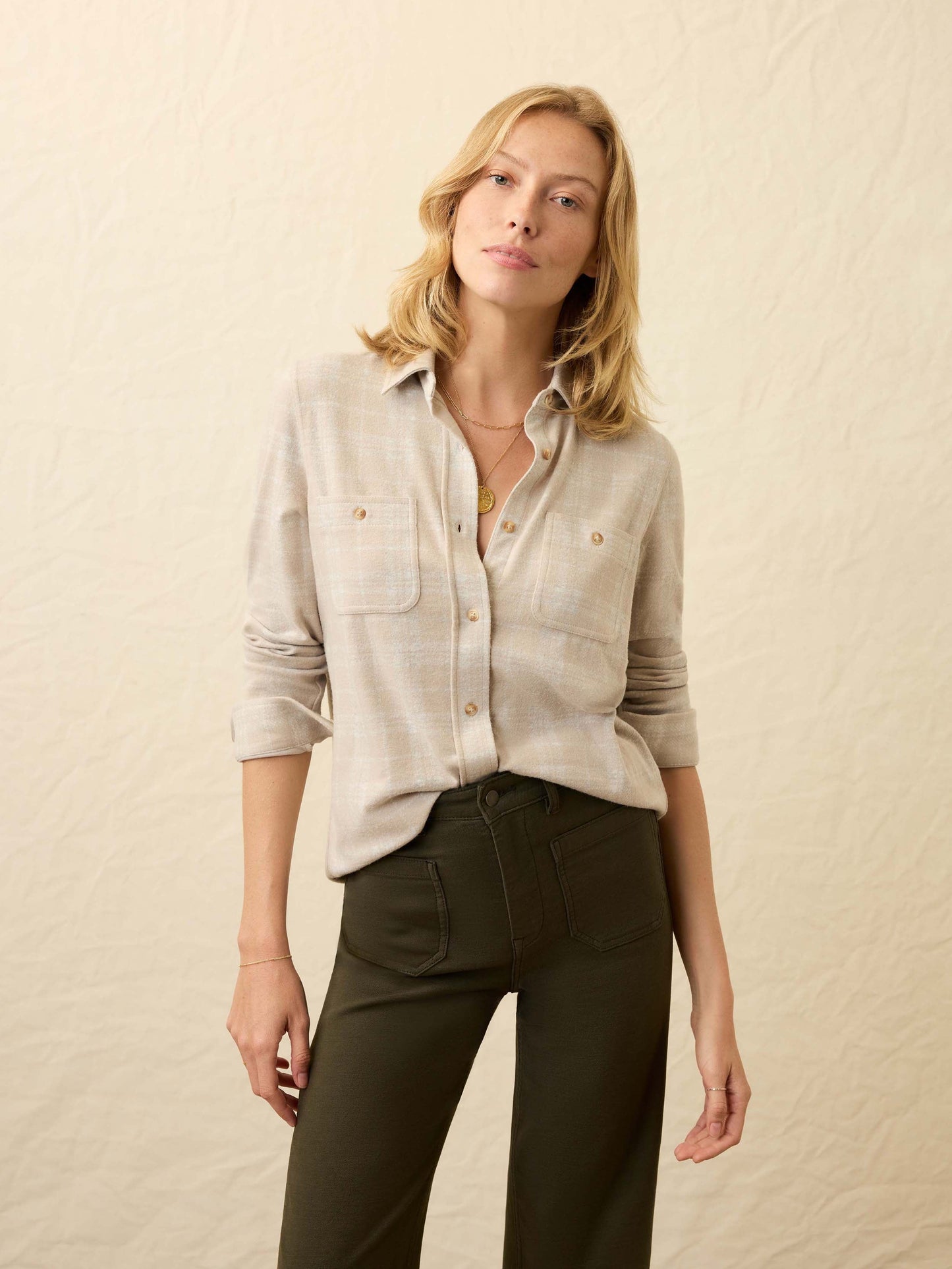 Legend™ Sweater Shirt - Desert Plains Plaid