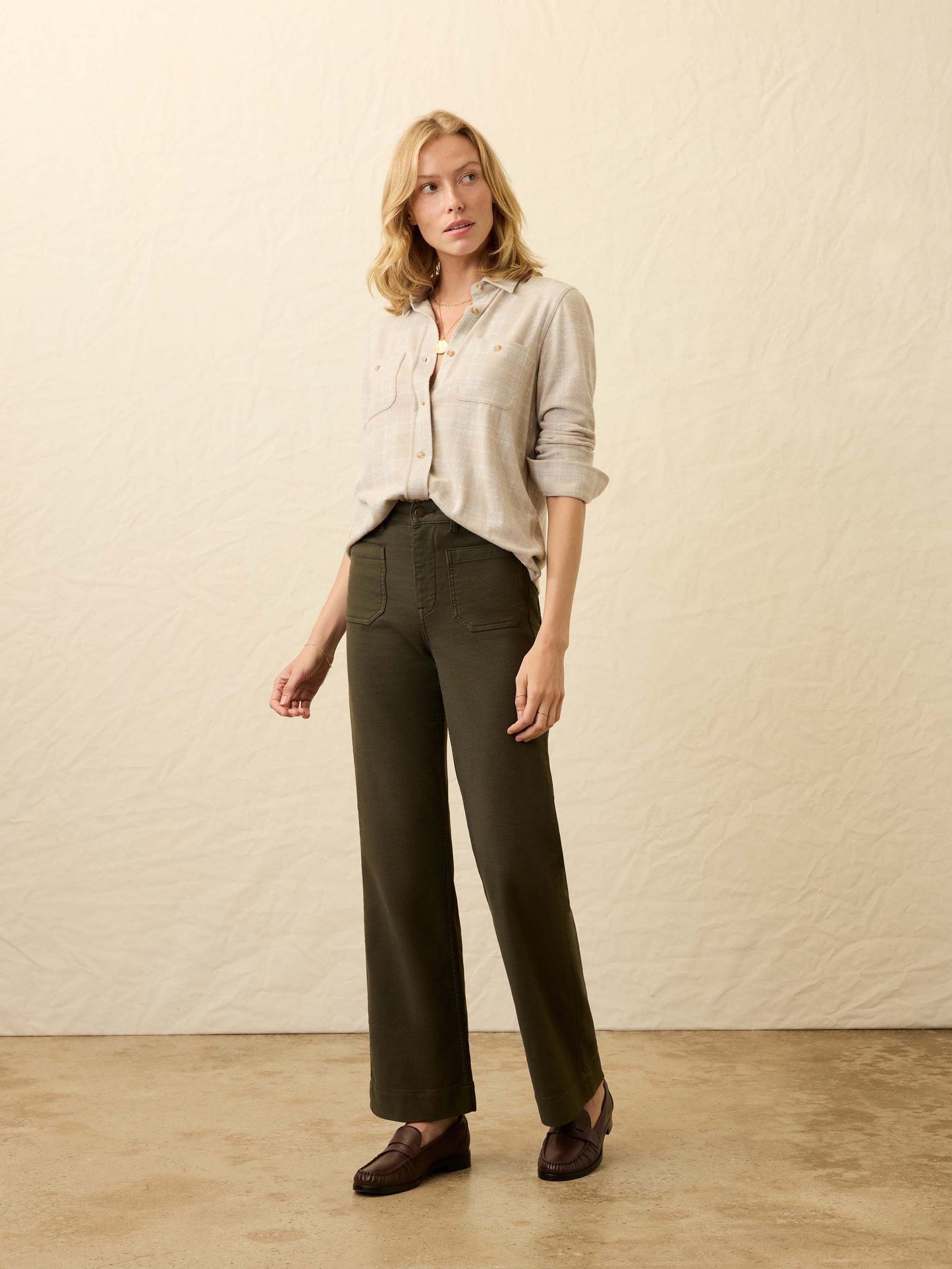 Legend™ Sweater Shirt - Desert Plains Plaid