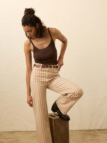 Sunday Rib Tank - Chicory Coffee