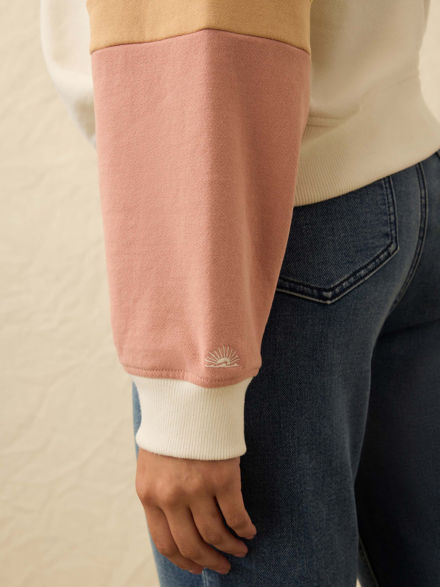 High Standard Fleece Quarter Zip - Sunset Dusk