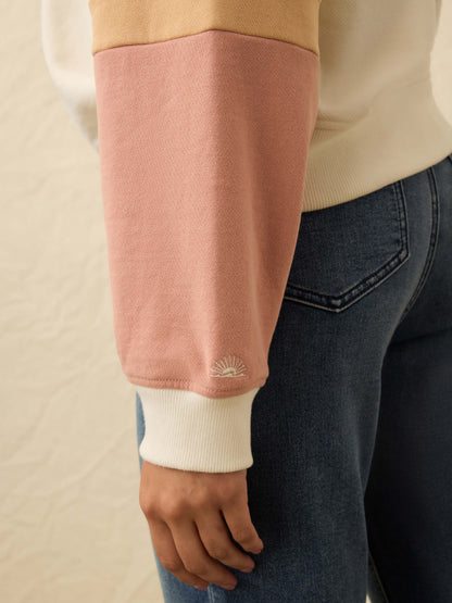 High Standard Fleece Quarter Zip - Sunset Dusk