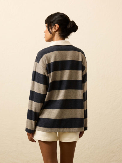 Legend™ Sweater Rugby Popover - Navy Rugby