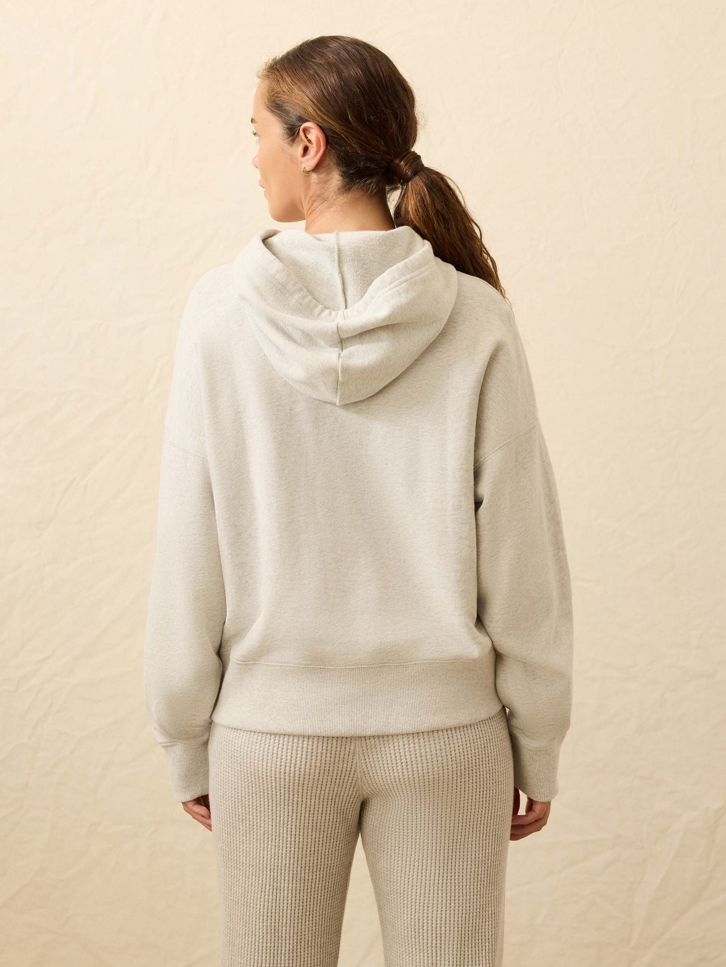 High Standard Fleece Hoodie - Light Grey Heather