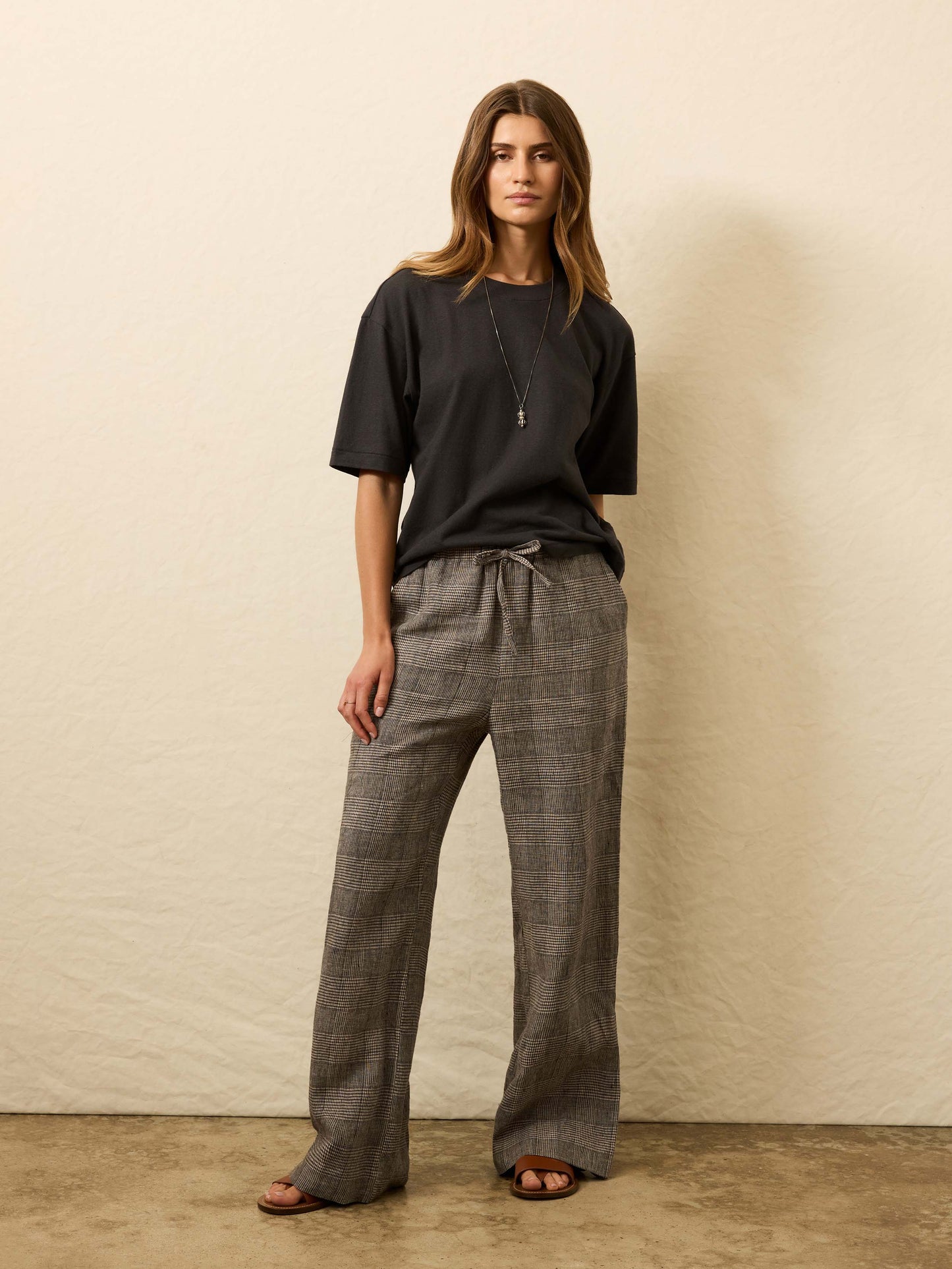 Hemp Blend Vintage Tee - Washed Black