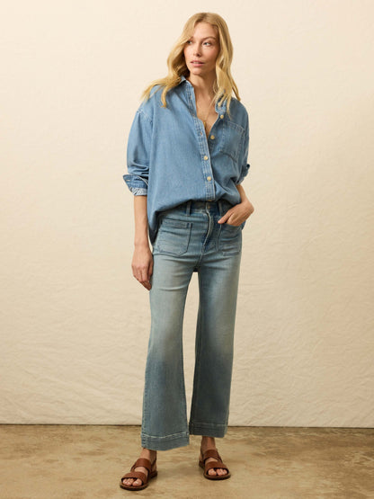 Sunfair Denim Relaxed Shirt - Glacier Bay Wash