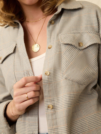 Heirloom Portuguese Flannel Overshirt - Canyon Plaid