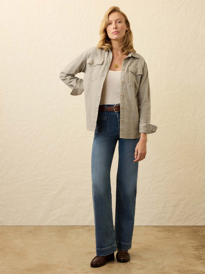 Heirloom Portuguese Flannel Overshirt - Canyon Plaid