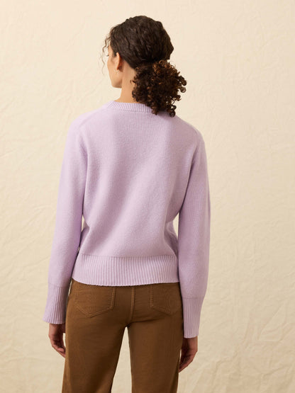 Jackson Crewneck Sweater - Ice Lilac Heather
