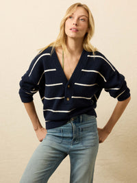 Norman Navy Stripe