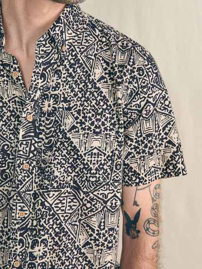 Short-Sleeve Breeze Shirt - Black Kaula