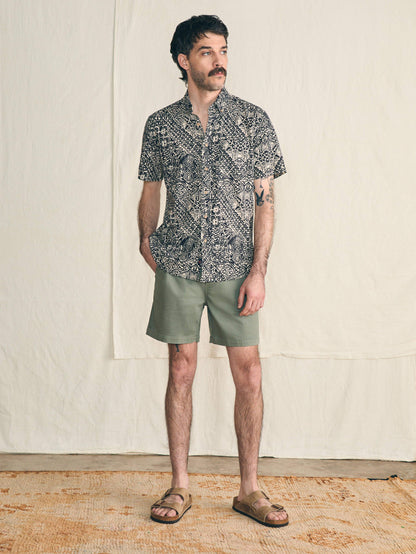 Short-Sleeve Breeze Shirt - Black Kaula
