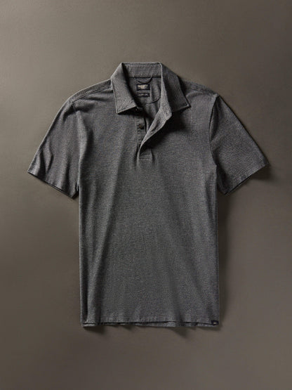 Short-Sleeve Movement™ Pique Polo - Dusty Iron Heather