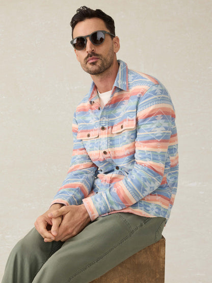 Doug Good Feather Canyon Overshirt - Dusk Star Glow
