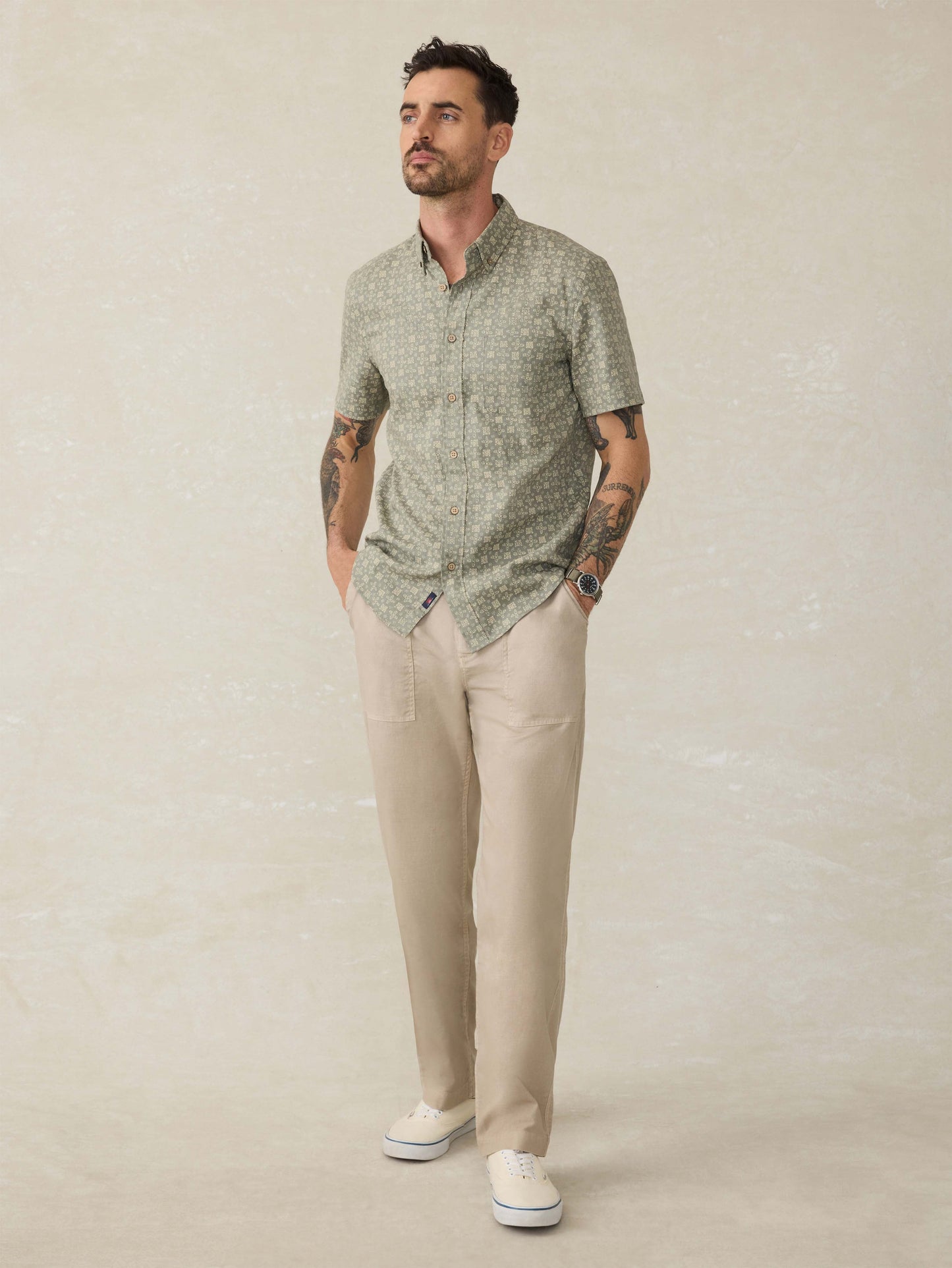 Dune Utility Pant - Sandy Dusk