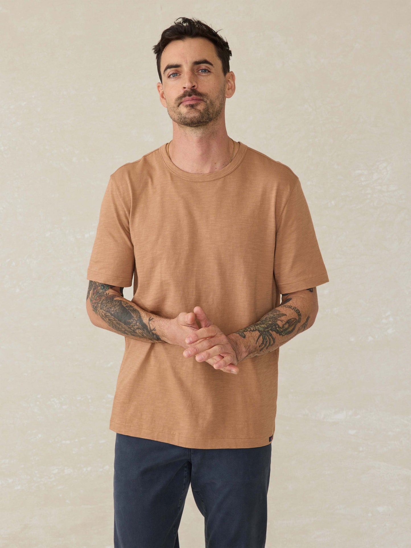 Sunwashed Regenerative Tee - Bronze