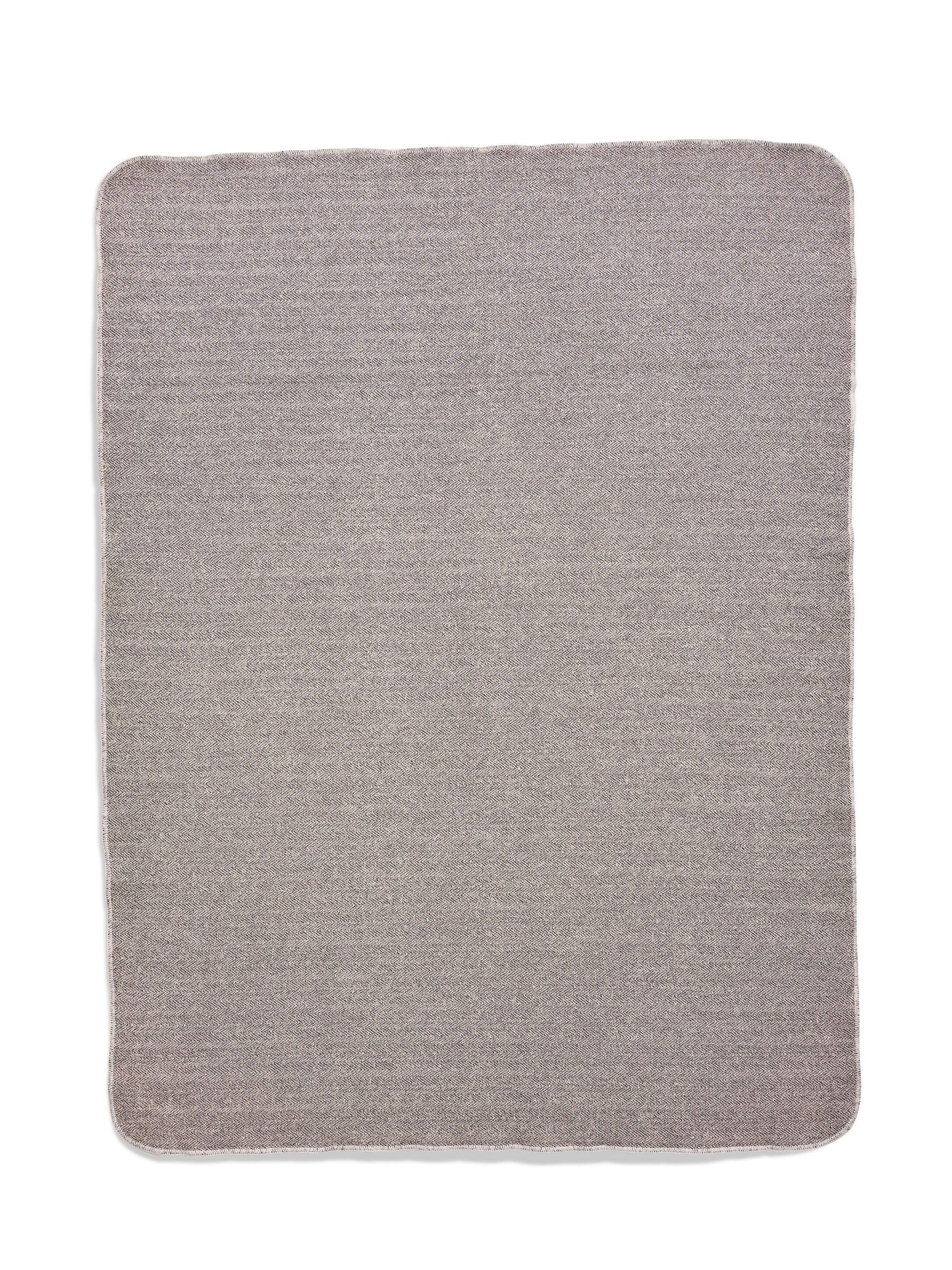Whitewater High Pile Fleece Blanket - Latte