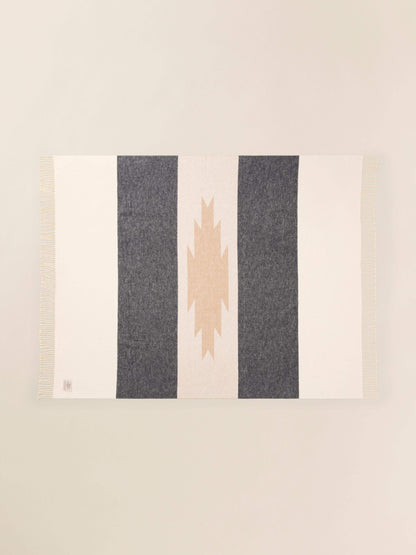 Thunder Voice Eagle Brushed Recycled Cotton Blanket - Iron Ridge