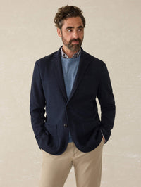 Navy Twilight Herringbone