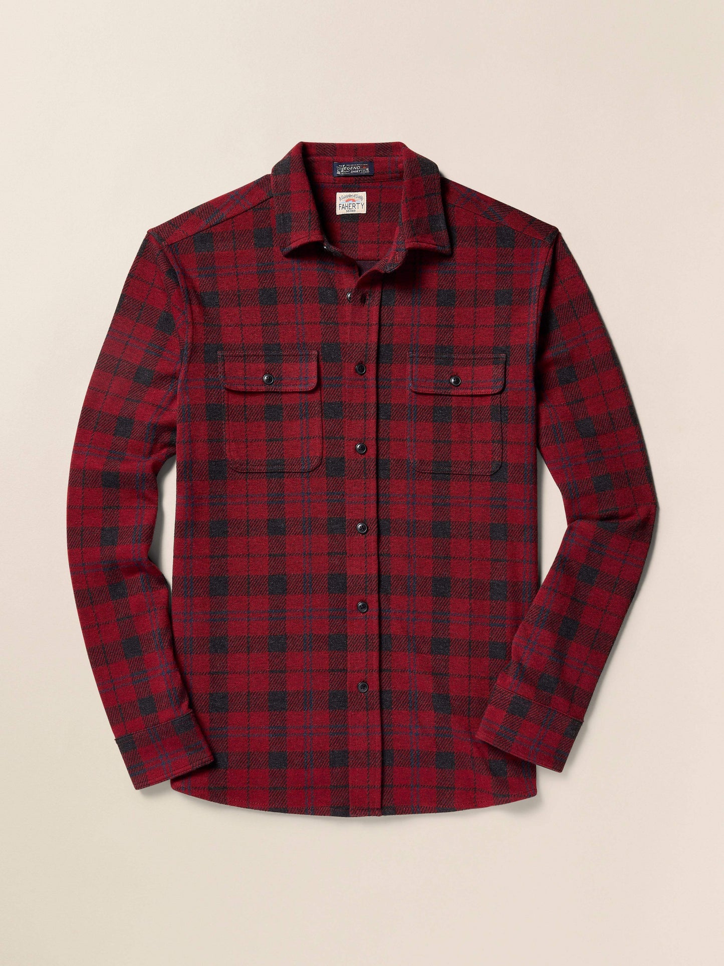 Legend™ Sweater Shirt - Cherry Creek Plaid