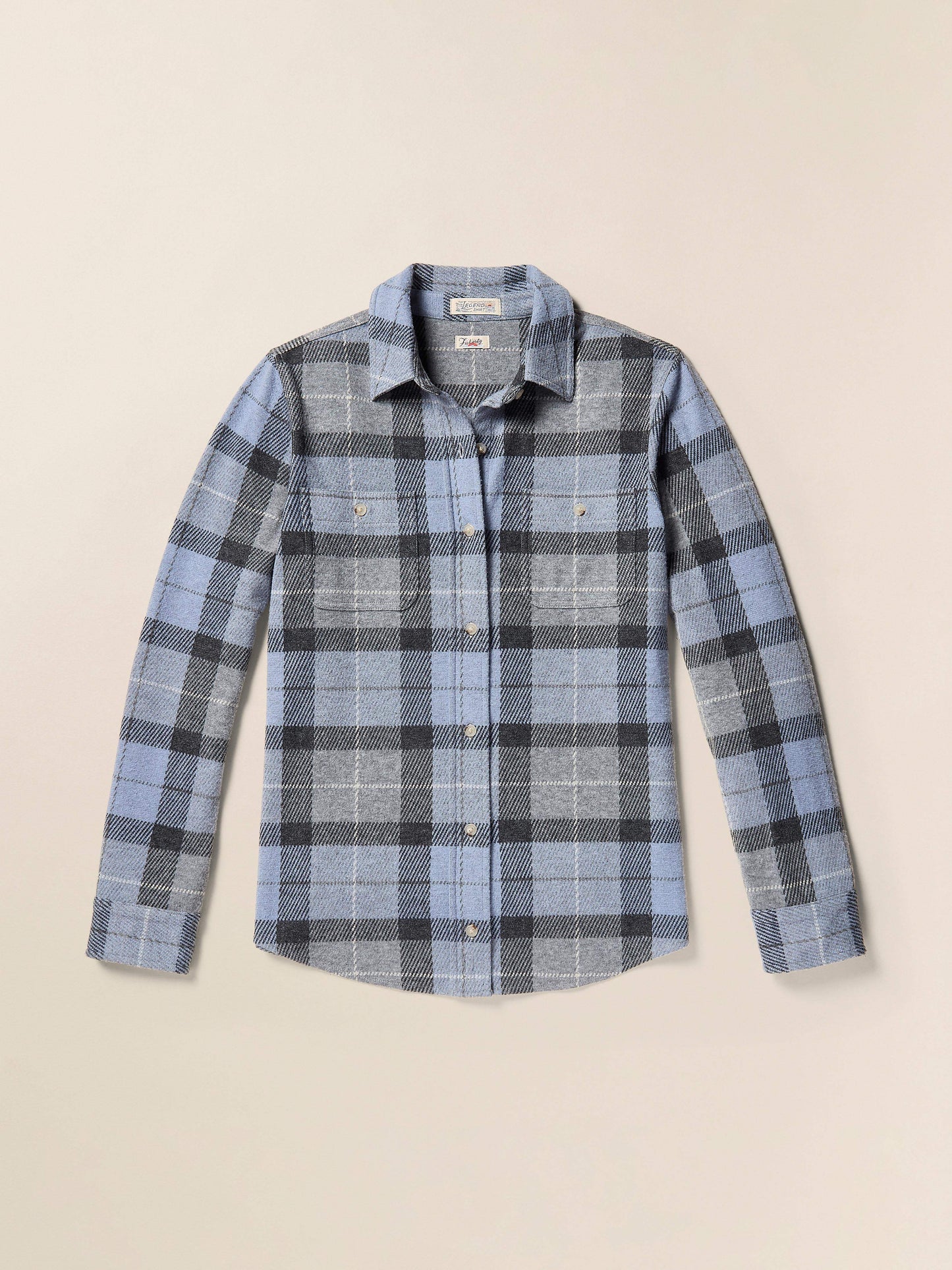 Legend™ Sweater Shirt - True North Plaid